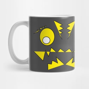 Mister confused funny face character Mug